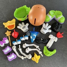 Vintage Euro Disney Mr Potato Head with Later Accessories Bundle Buzz Lightyear