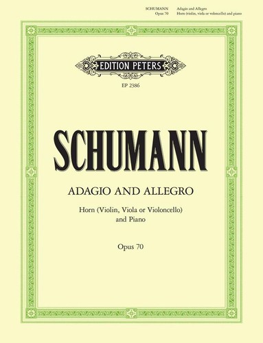 Adagio and allegro - adagio, op.70
