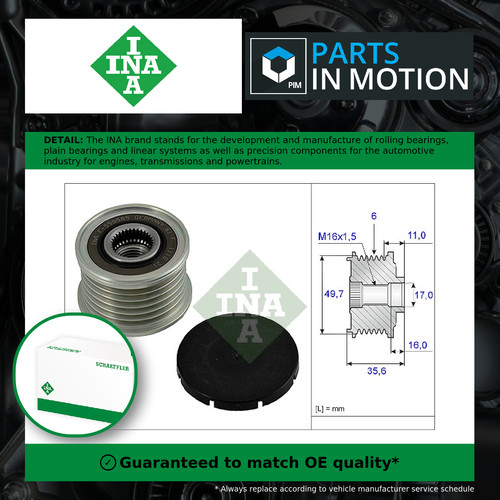 Overrunning alternator pulley - alternator,