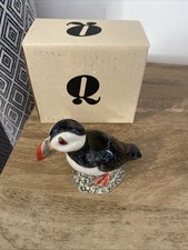 QUAIL CERAMICS PUFFIN BUD VASE