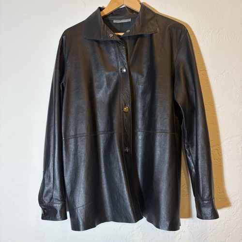 Genny italy black leather - genny,