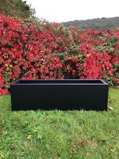 2 X 4ft Black Aluminium Garden