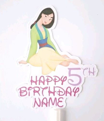 Mulan cake topper - , x1