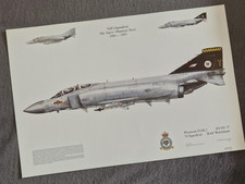 Squadron Print  Phantom FGR.2 XV393 'T' 74 Sqn RAF Wattisham Squadron Prints