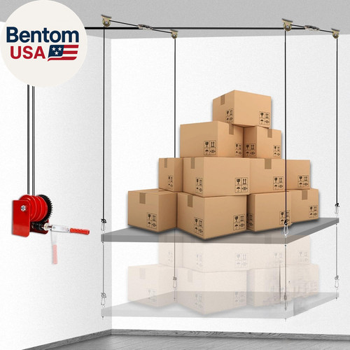 Overhead garage storage lift - overhead,
