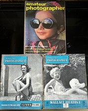 Set Of Three Amateur Photographer Magazines 1957 And 1963