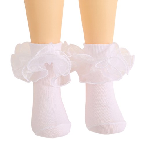 Frilly children dance socks - dance,