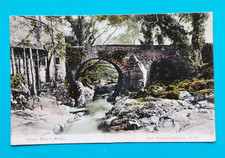 SCOTLAND, NEWTON STEWART, QUEEN MARY'S BRIDGE, 1905 WIGTOWN PMK, WILLIAM JOLLY