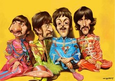 Ringo, John, Paul and George