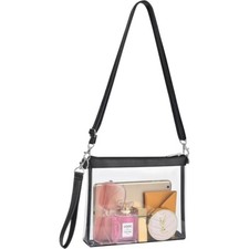 Clear PVC Tote Bag Crossbody