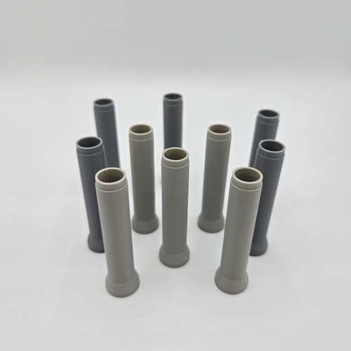 Scale precast pipes - 5x,