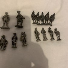 Set Of 14 Metal Military Roman