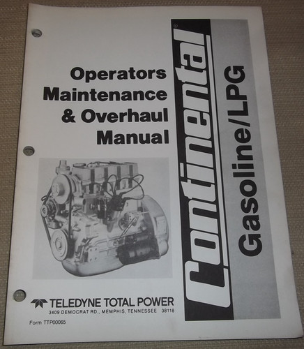 Continental teledyne tm13 tm20 - teledyne,