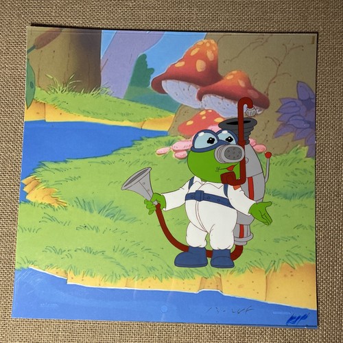 Muppet babies animation cel - babies,