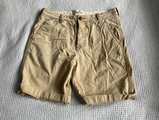 Hollister Men's Beige Chino Shorts Size 32 Nice Condition