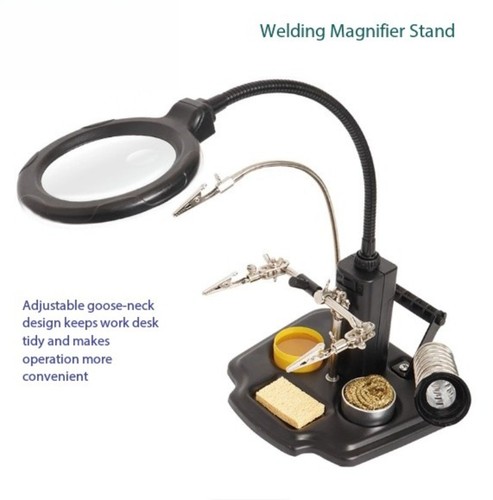 Welding magnifier seat - welding,