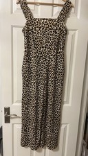 Jumpsuit Size 8-10 Leopard