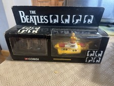 Corgi 05403 Yellow Submarine with 54mm White Metal Beatles Figures