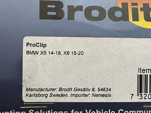 Genuine brodit proclip - proclip, 654979