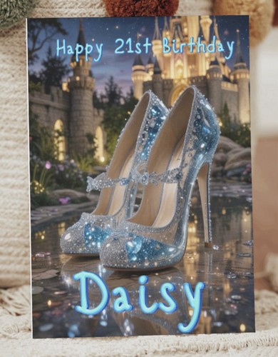 Cinderella glass slippers - glass,