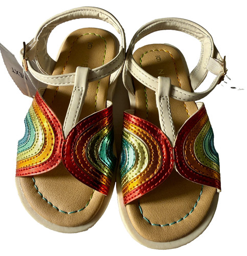 Girls next rainbow - girls, sandals