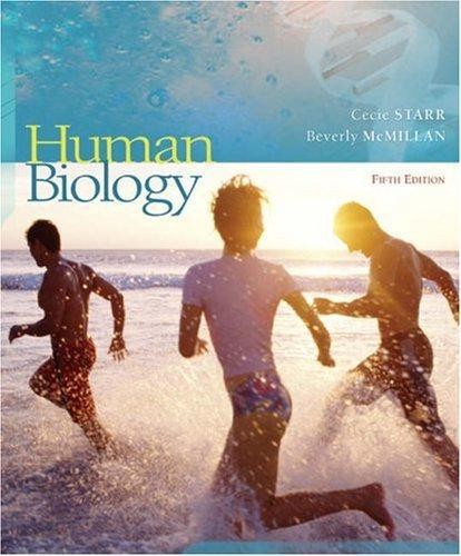 Human biology starr cecie - -,