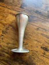 Vintage Medical Metal Aluminium ? Monaural / Feotal Stethoscope / Pinard Horn