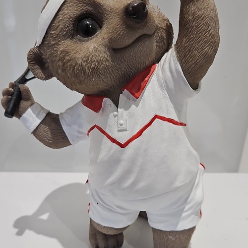 Meerkat tennis player - meerkat,