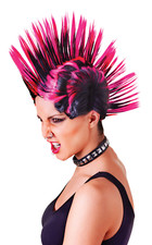 Mohawk Wig Unisex Punk Rock