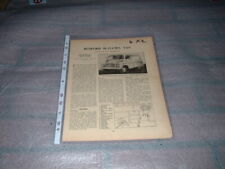 BEDFORD CA VAN MOTOR TRADER SERVICE INFORMATION SHEETS. FREE U.K POST