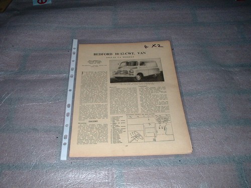 Bedford van motor - bedford, trader