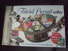 Disney Pixar Edition Trivial Pursuit DVD Game PARKER
