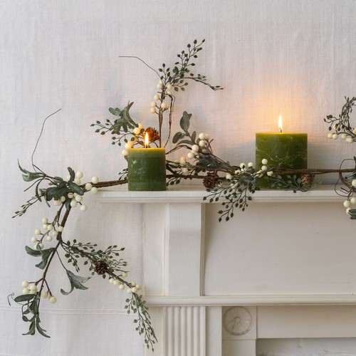 Christmas berry garland - christmas,