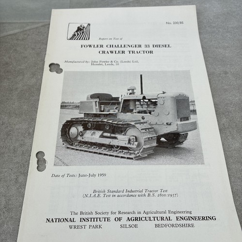 Fowler challenger crawler - challenger,