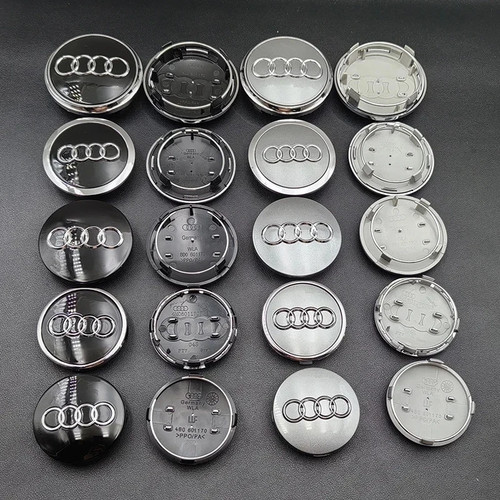 Car wheel center - 4x, caps