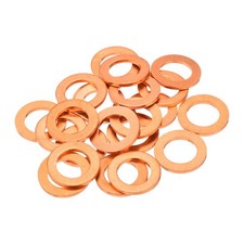 22 Pcs Flat Copper Washers