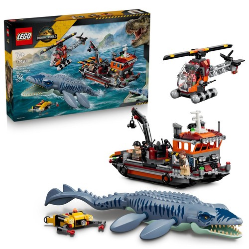 Lego jurassic world mosasaurus - lego,
