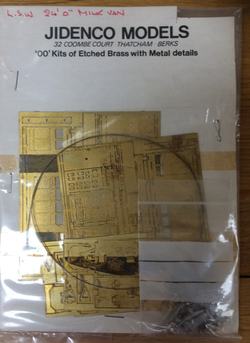 Jidenco models etched brass - etched,