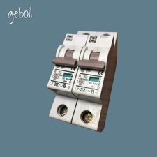 2 X F&G L7-32/1/B-6 MCB F&G 32 AMP MCB 1P 32A B32 6kA 6000