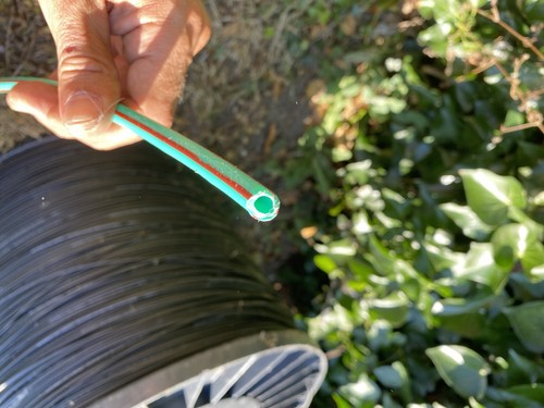 7mm push fit dripper - dripper, rigid