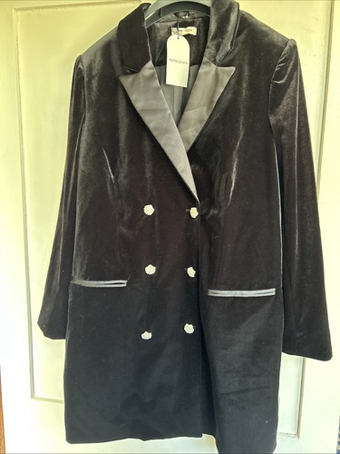 Black velvet monsoon dress - velvet,