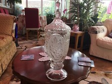 Vintage Bohemian Tall Crystal