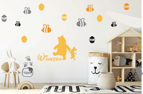 Winnie the pooh bear - , honey