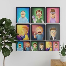 Bob's Burgers Character Portraits - 6 More Characters!