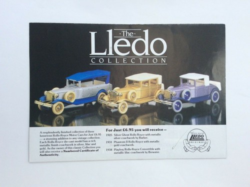 Leaflet the lledo collection - leaflet,