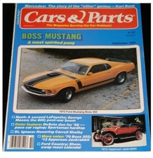 CARS & PARTS September