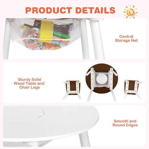 Kids round table and chair - kids,