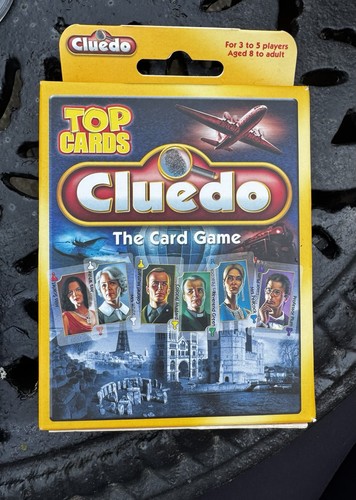 Top cards cluedo card - cards,