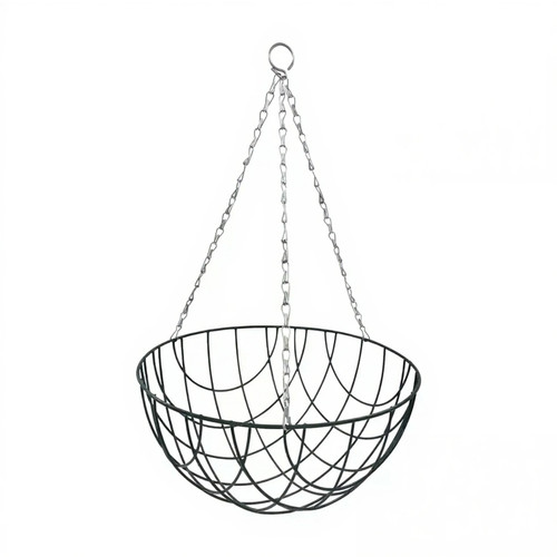 Wire hanging basket round - wire,