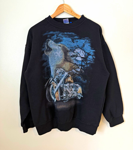 Vintage sapin wolf motorcycle - vintage,